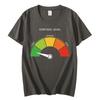 Low Cortisol Level Funny Stress Meme Tshirt High Quality Fashion Short Sleeve T Shirts Men Women Casual Loose Cotton Tshirts