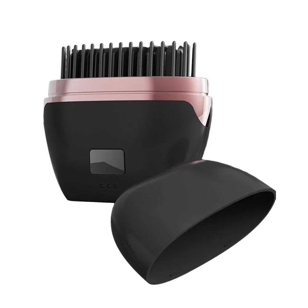 Gifts Rechargeable Electric Heating Hair Straightener Brush Cordless Hairdressing Tool Hair Straightener Comb Hot Comb