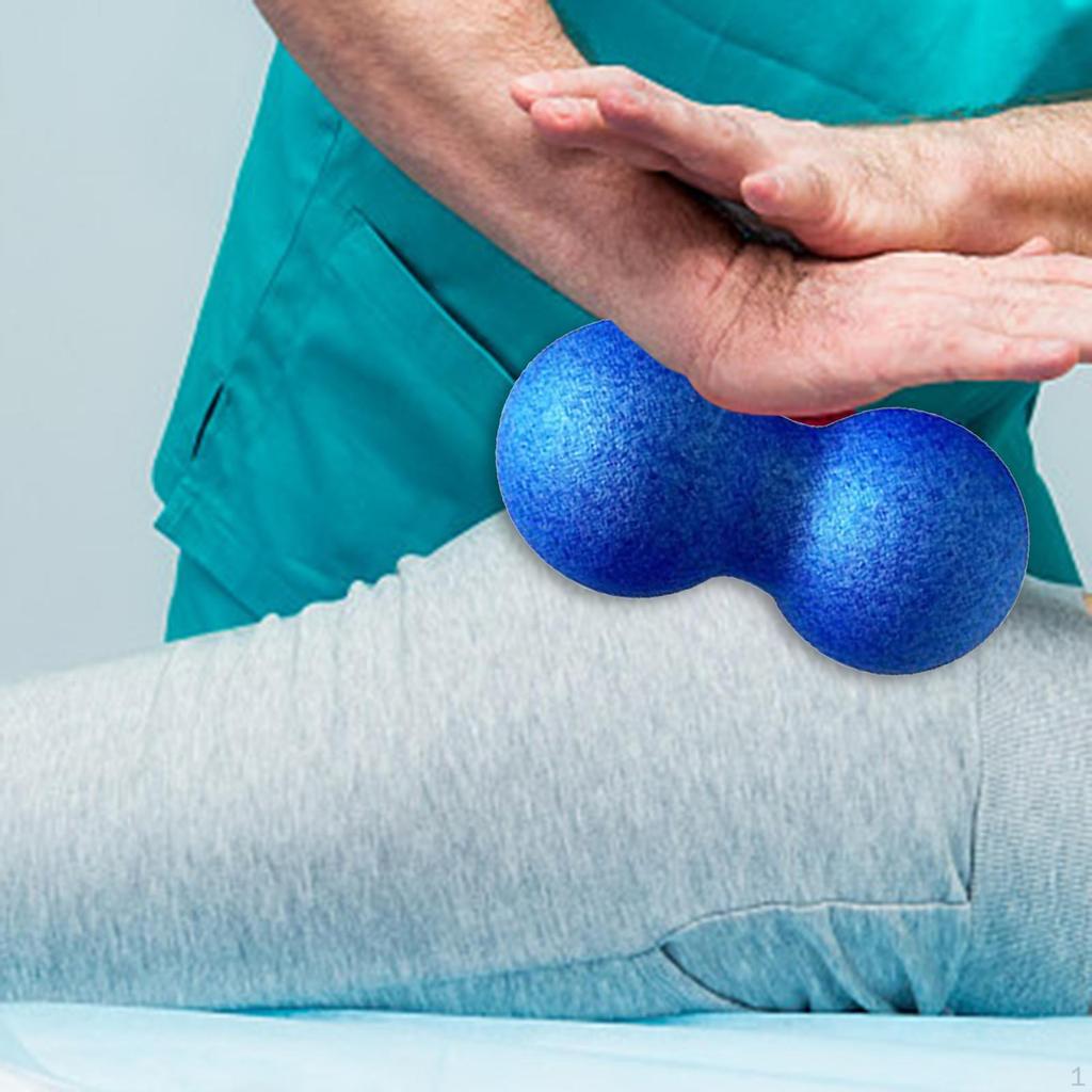 Erdnuss-Massageball, Rücken-Fußmassagegerät, leicht, für Nacken- und Schulterfaszien