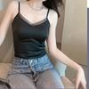 Girl's Camisole with Chest Pad Anti-Slip Lining Inner Wear Bandeau Top Thin Style