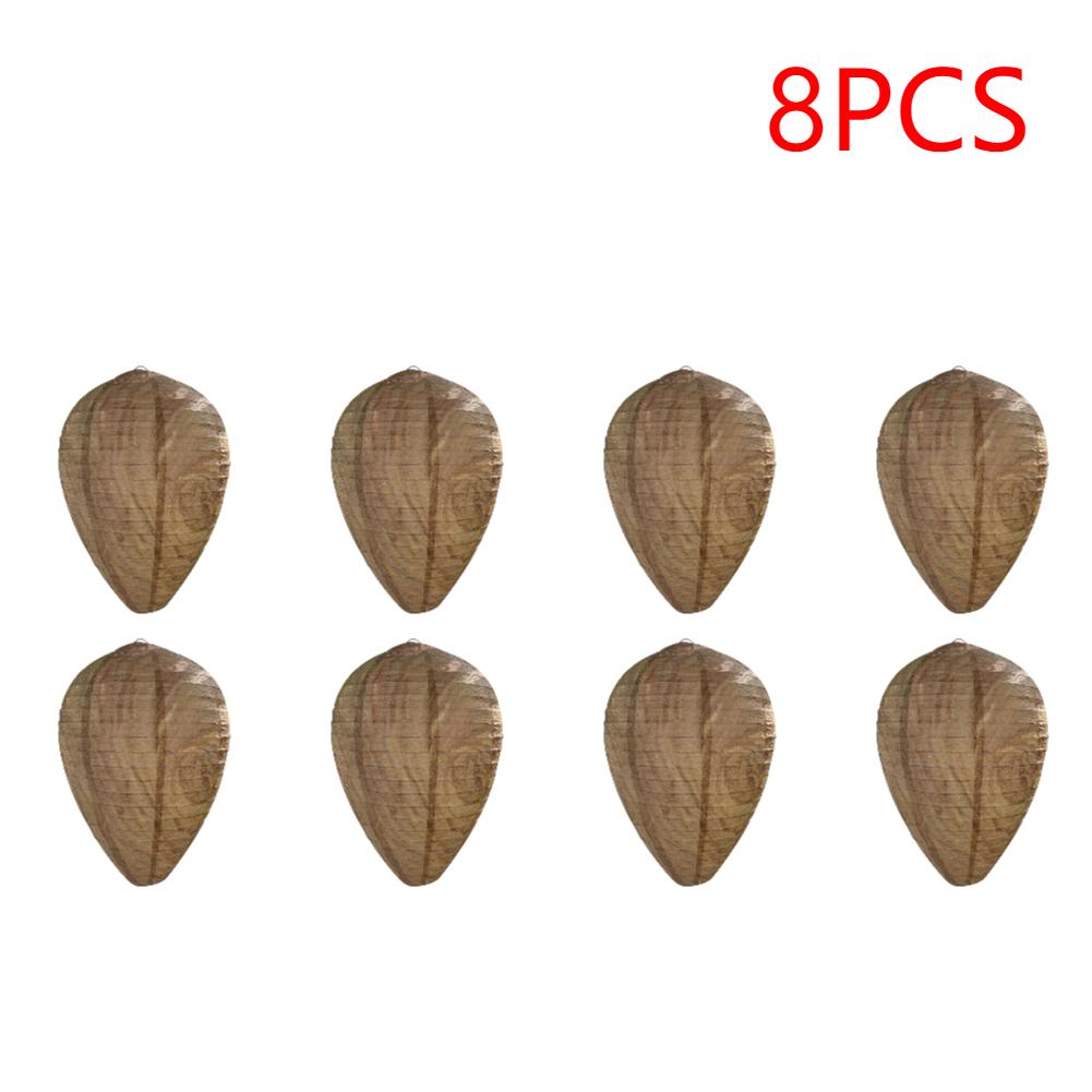 5-10 db Darázsfészek Csali Lódarázs Riasztó Vízálló Nem Mérgező Hamis Fészek Méh Csali Méhkas Lámpások Terasz Kert Riasztó Csapda