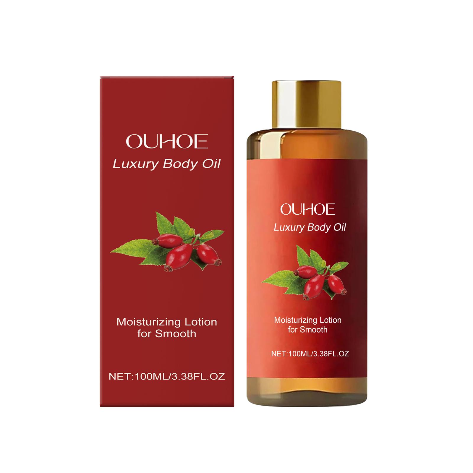 OUHOE body moisturizing oil daily nourishes and enhances skin elasticity, firming, moisturizing, body care essential oils