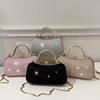 Evening party bags: This year, there is a trend for sophisticated and feminine women's bags. There are simple buttoned small bag