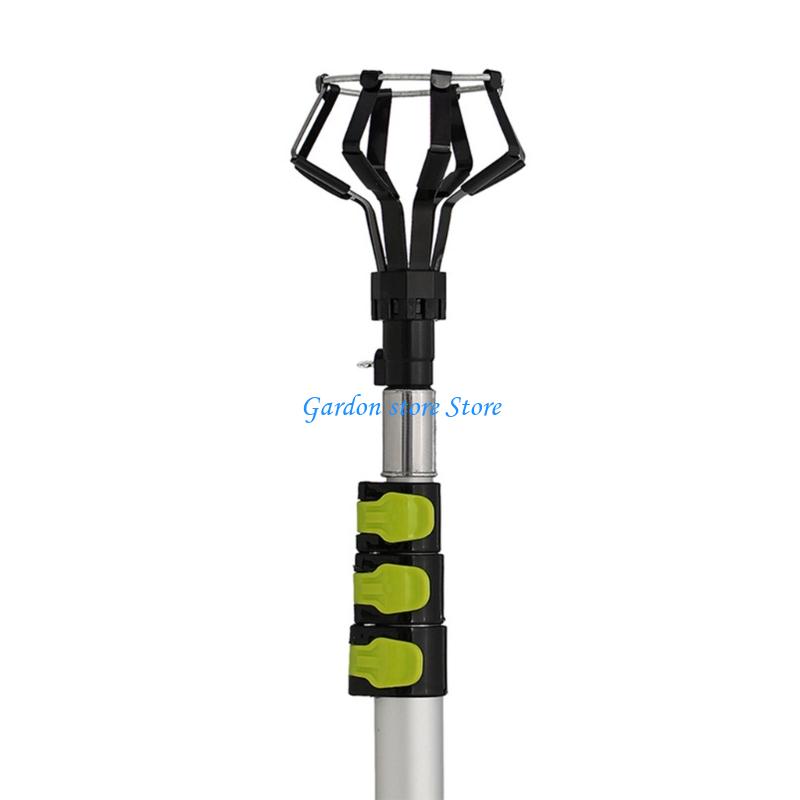 B0KB Ergonomic Handle Plan Light Bulb Changer Extendable Post For Comfortable Action In Hard To Reach Districts