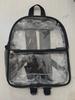 Unisex Transparent PVC Backpack: Large Capacity, Stylish, Sports & School Use