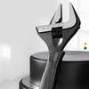 Durable Wide Mouth Plumbing Adjustable Wrench Tool for Home, Automotive, and Maintenance