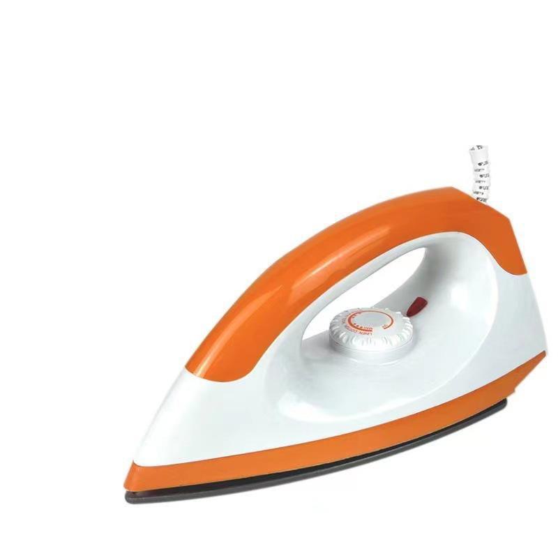 

Компактный электрический утюг для сушки одежды — классический дизайн без использования воды Flat plug (domestic/US standard) оранжевый