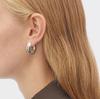 Minimalist Glossy Circle Earrings Women's Temperament Niche Design Personality Versatile INS Style Elegant Classic Accessories Daily Jewelry