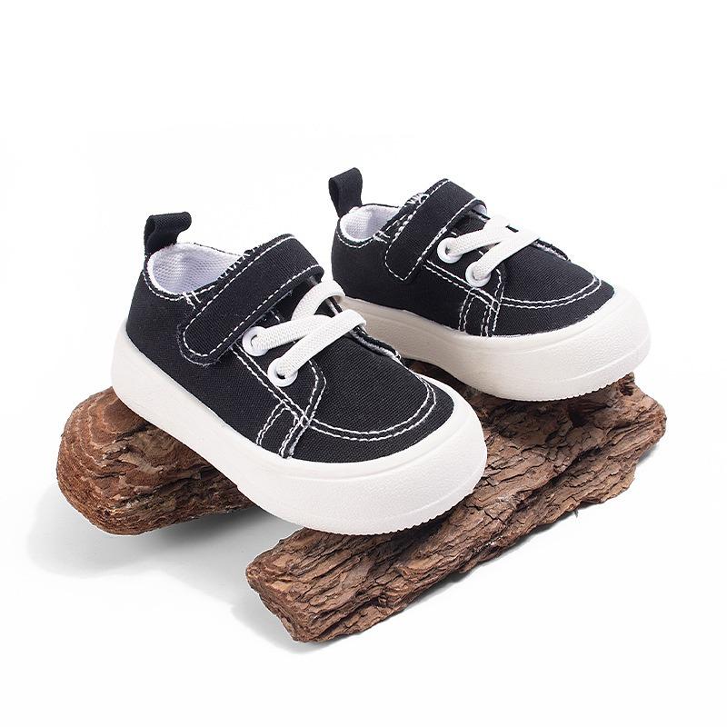 Boys' Canvas Shoes with Soft Soles, Girls' Children's Casual Single Shoes