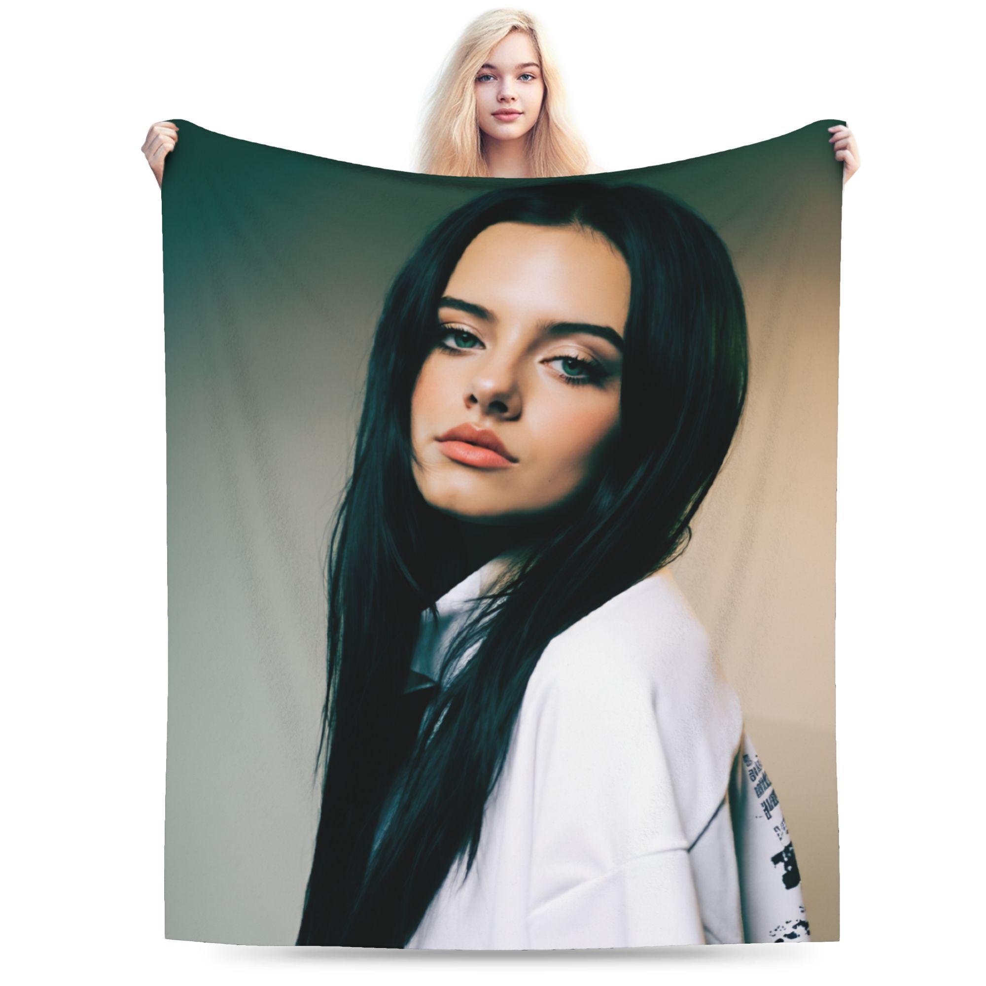 

Retro Jessie Murph Hysteria Tour 2025 Blankets Quality Warm Soft Throw Blanket Autumn Kids Bedroom Pattern Bedspread 70x100cm