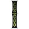 Pasek Do Apple Watch 38mm Beline Sport Silicone Czarno-Limonkowy