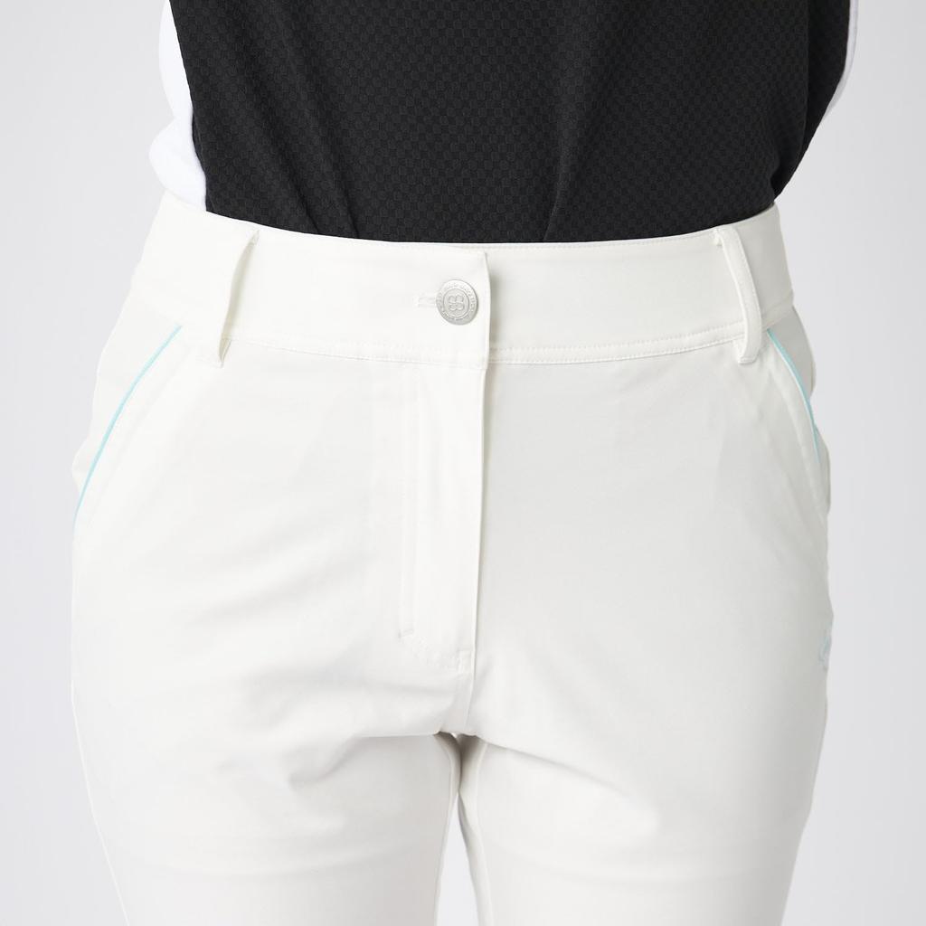 Marie Claire Women's Stretch Golf Pants, 9-Length, White, 715351