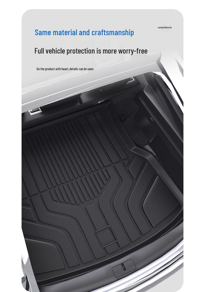Volkswagen ID3/ID4/ID6/ID7 Polo CC Beetle TPE Full Coverage Car Mats & Door Sill