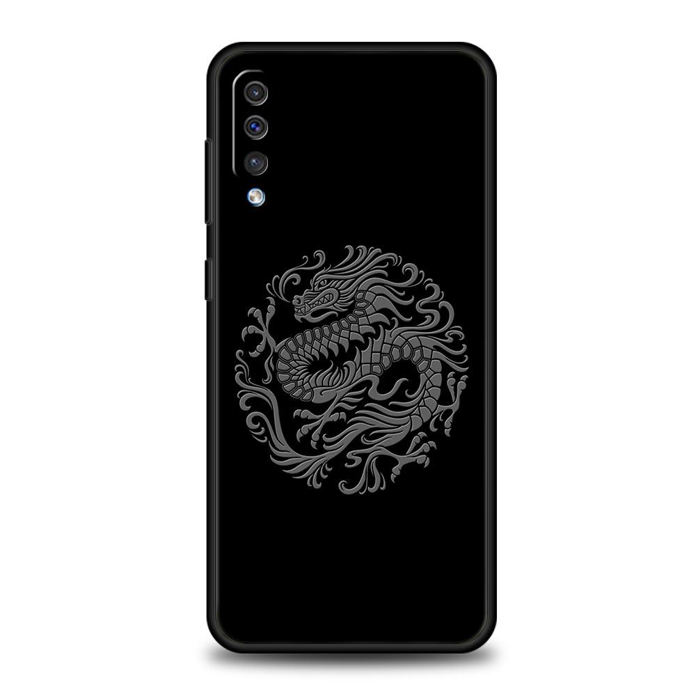 Dragon Design Phone Case For Samsung Galaxy A54 A52 A14 A50 A70 A10 A30 A40 A20S A20E A02S A12 A22 A34 A42 A32 5G A04s Cover