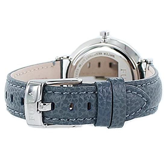 FURLA GIADA Gray Natural Leather Leather Band R4251121503 Watch [Furla] Women's [Item]