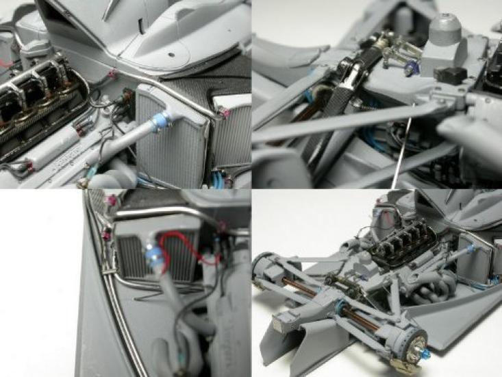 Top Studio Ferrari Super Detail Set Tamiya MD29003 1/20 F1-2000