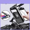 Motorrad Handyhalter Wasserdicht Erschütterungsfest Fahrrad GPS Halter Für Fahrer