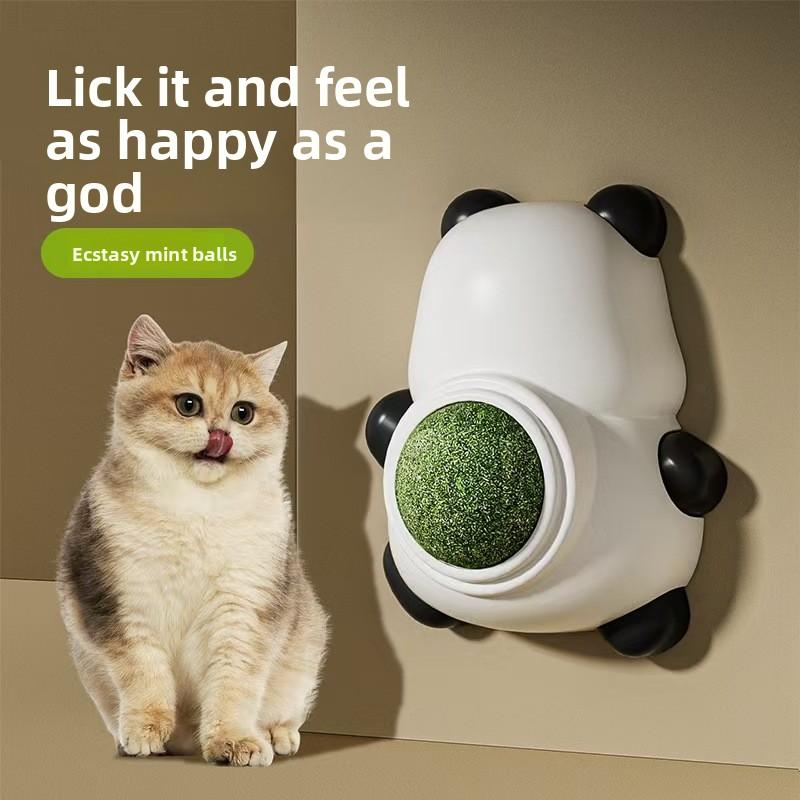 Catnip Kitten and Adult Cat Toys for Self-entertainment and Boredom, Wall Stickers, Teething Gadgets, Pet Supplies