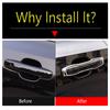 Car Outer Door Handle Frame Decoration Cover Trim For VOLVO XC60 XC90 S90 V90 2018 - 2024 ABS Chrome Accessories Exterior Kit