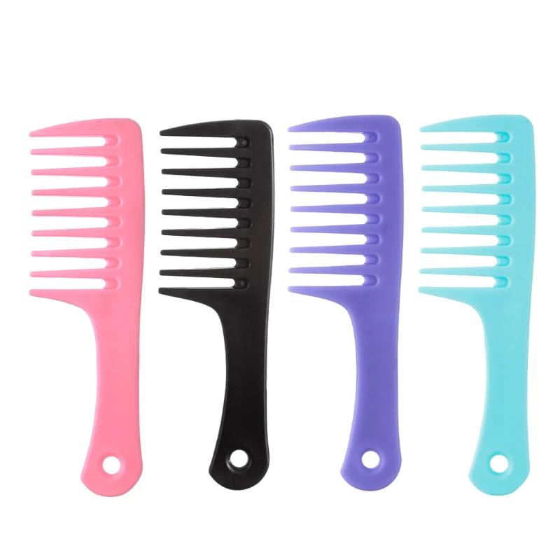 Large Wide-tooth Curly Hair Comb Curly Women Smooth Hair Comb No Knot Thickened Hairdressing Comb Hair Styling Tools