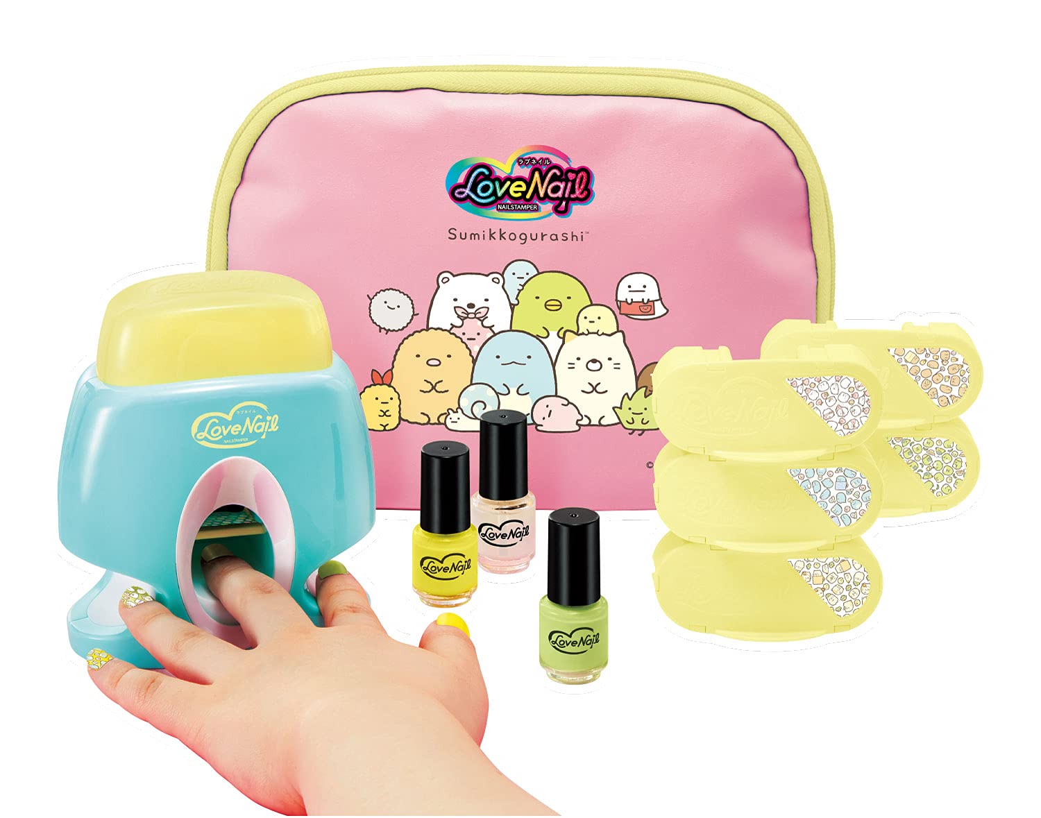 

Набор штампов для ногтей Love Nail Sumikkogurashi DX