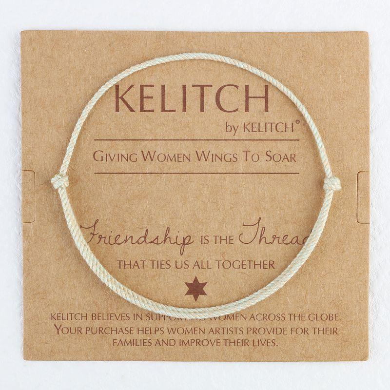 

Kelitch Летний Дофаминовый Синий Ремешок для Ношения Аксессуары для Близнецов Нишевый Оригинальный Браслет Простой Милый AZX-2318C