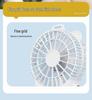 Octopus Suction Cup USB Mini Fan: Quiet, Portable, Universal for Desktop and Kitchen.