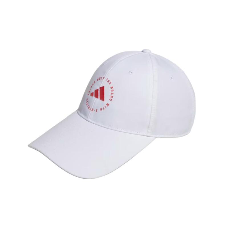 Adidas Recycled Polyester Taffeta Baseball Caps Women's White Adidas IK9748
