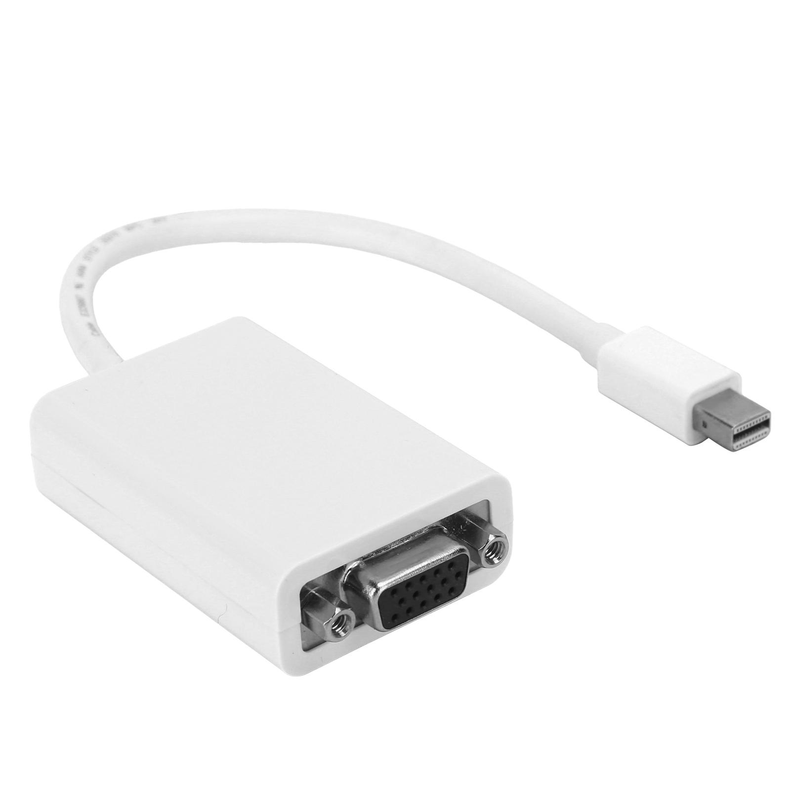 

Мини DisplayPort (папа) на VGA (мама) Конвертер Высокой Четкости 6.7 дюйма Адаптерный Кабель для Компьютера