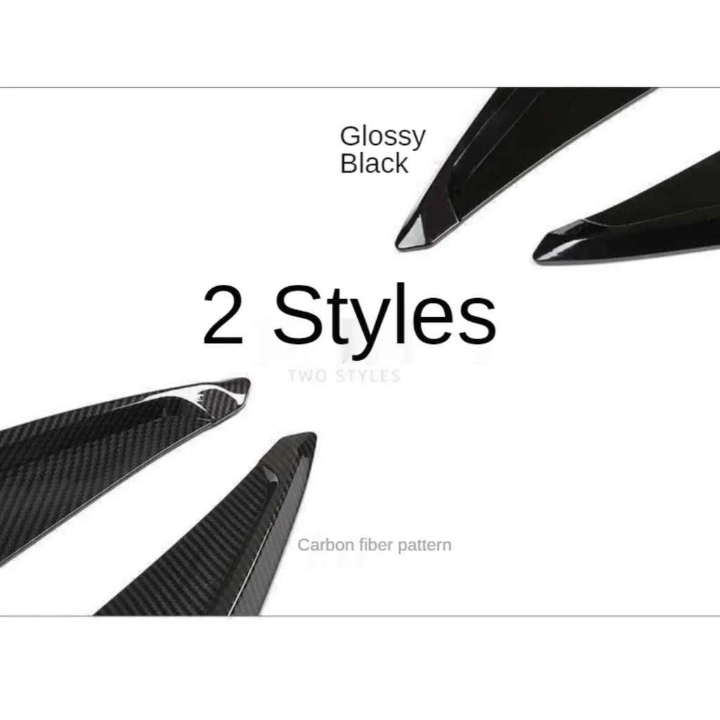 Car Door Side Vent Air Flow Cover Fender Flare Air Wing Vent Sticker Trim For Kia RIO 3 4 Sportage 4 QL 2016-2025