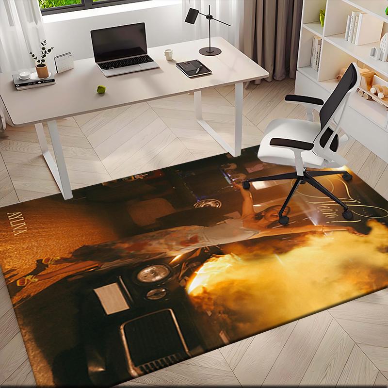1pc Ayliva's album cover Carpet Rug for Living Room Bedroom Home Sofa Decoration,Kids play Non-slip Floor Mat