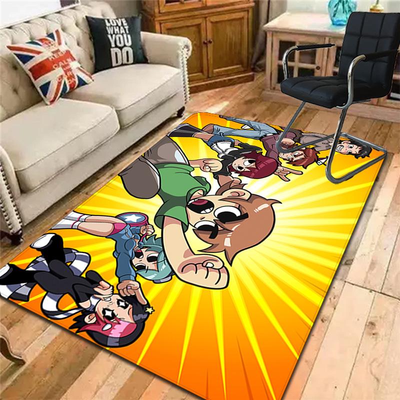 Scott Pilgrim Rug Floor Mat for Living Room or Bedroom Soft and Comfortable Carpet a Gift for Birthday and Holiday.NFF0928553