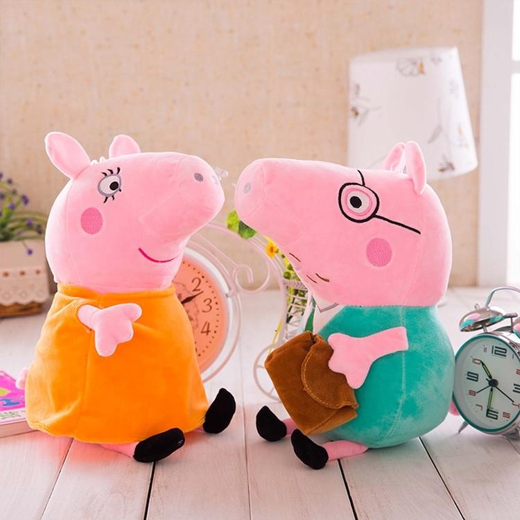 Peppa Pig Plush Toy Family Set With Pp Cotton Fill For Kids Birthdays And Sleep Time