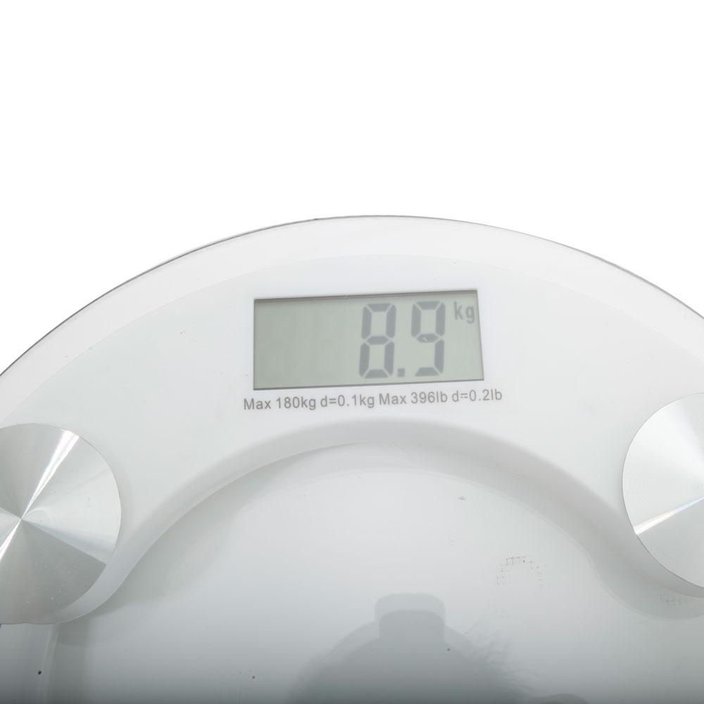 180KG/100G High Strength Toughened Glass 4-Digits LCD Display Electronic Weighting Scale