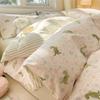 Bedding Four-piece Set, Cotton Pure Cotton Floral Quilt Cover, Bed Sheet Dormitory Three-piece Set