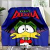 1PC Count Duckula Flannel Blanket, Use for Birthday/Holiday Gift, Soft Blanket for Sofa/Bed/Camping/Office/Tourism Use,All Seasons