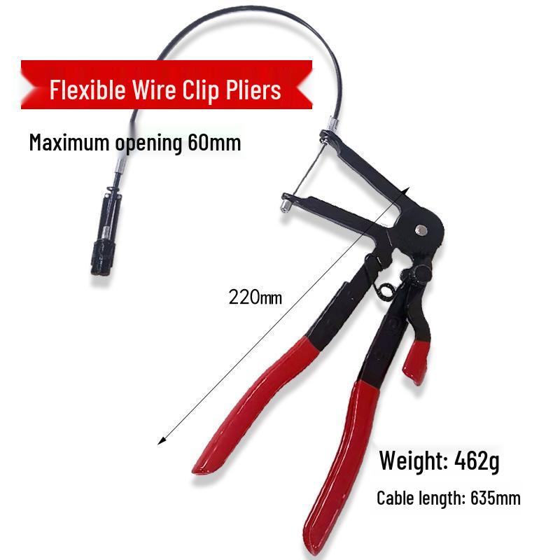 Automotive Hose Clamp & Crimping Pliers Set with Clamp Buckle & Dust Boot Tools