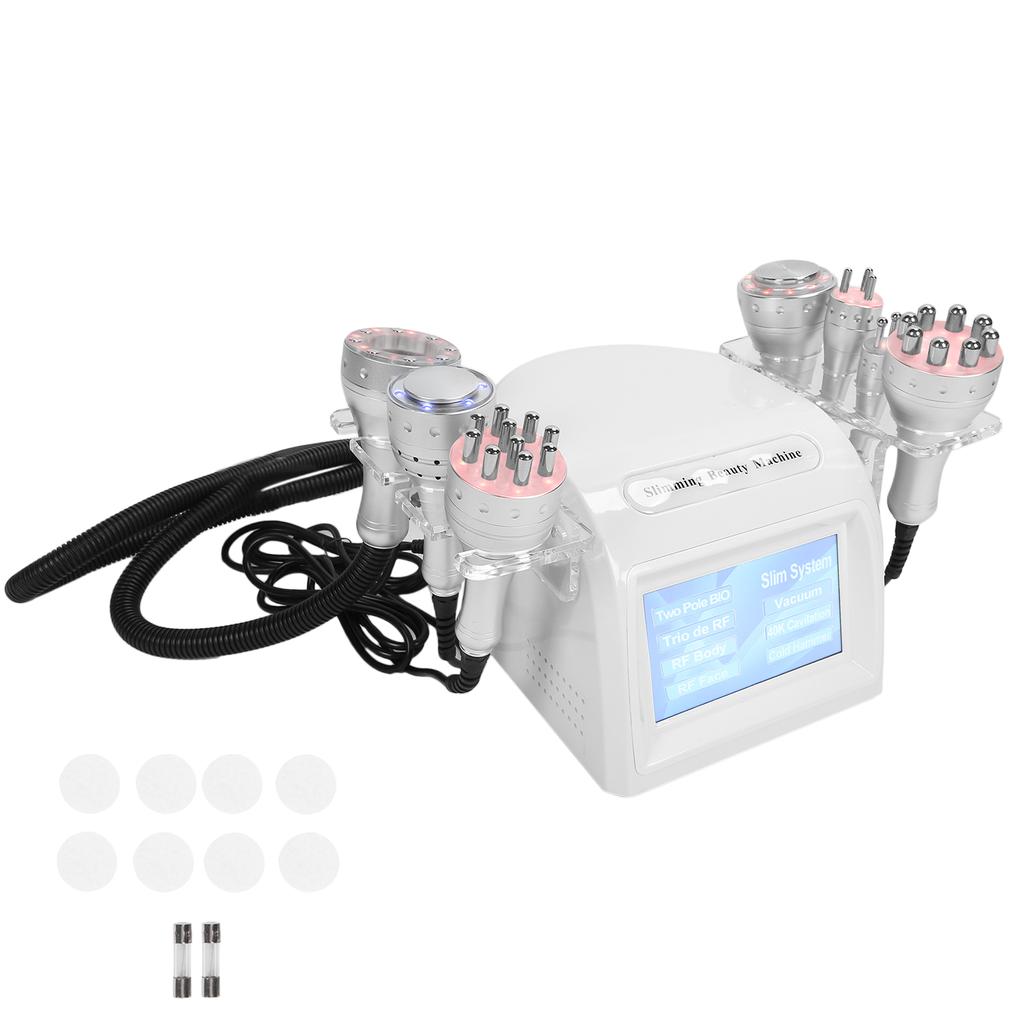 7 In 1 Body Slimming Machine Household Ultrasonic Cavitation Anti Cellulite Massage Device220V AU