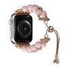 Watchband Pearl Strap For Apple Watch Band Ultra 49mm Agate Beaded Jewelry Bracelet For Iwatch Series 9 8 7 6 SE 5 4 3 44mm 40mm 45mm 41mm