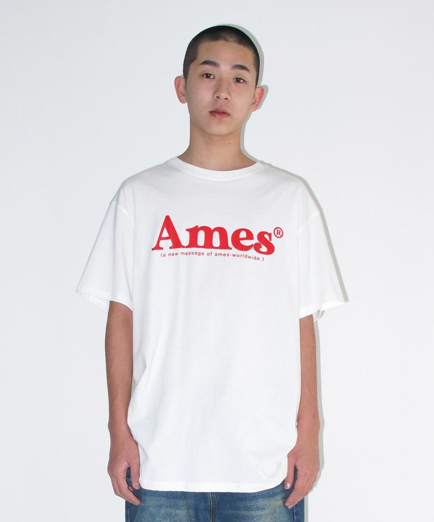 AMES-WORLDWIDE Basic Logo Tee White