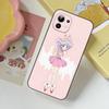 C-Creamy Mami Slim Black Shockproof Phone Case: Snug Fit For Xiaomi 12,11,12S Ultra & Redmi Note 11,10T,9,9A,8Pro,8T,5G