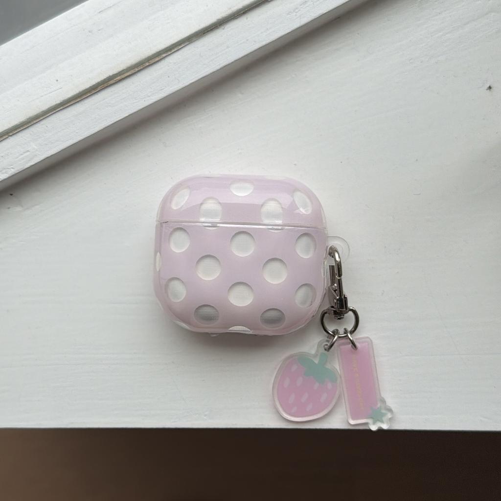 Hollow Polka Dots Are Suitable for Apple Airpodspro1 Earphone Protective Case Cover 1pro Second and Third Generation Earphone Case 1st Generation 1.