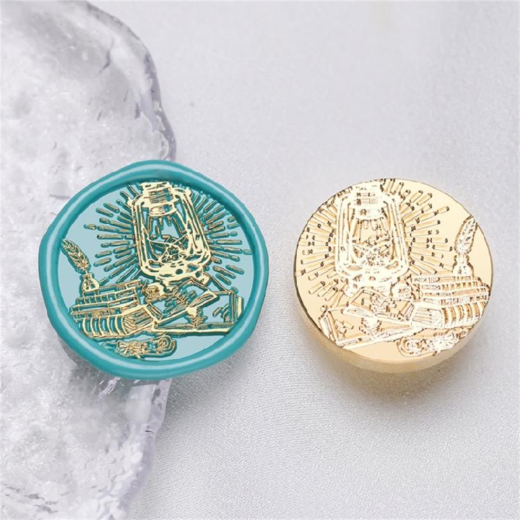 Metal Wax Stamp Head for Appreciation Card Graduation Ceremony Invitations