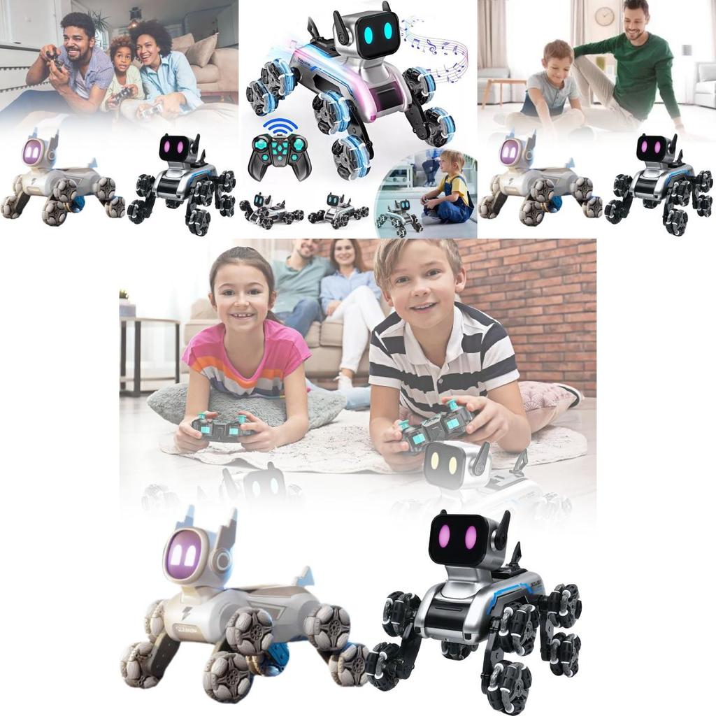 Multifunctional Remote Control Climbing Dog Toy With Gesture Sensors For Children