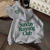 2025 Women's Casual Fashion Hooded Sweatshirt - Long Sleeve, Versatile, Spring & Autumn Collection