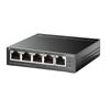 5portový gigabitový port 4portový gigabitový Easy Smart Switching Hub TP-Link PoE+ TL-SG105MPE