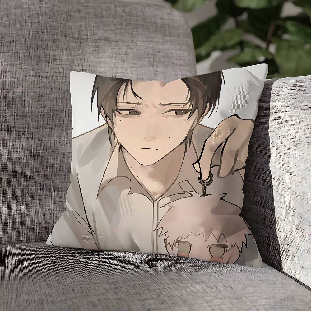 The S-Summer H-Hikaru Died Pillow Case For Sofa Decor Car Office Room Printing Cushion Cover Decorations and Protector