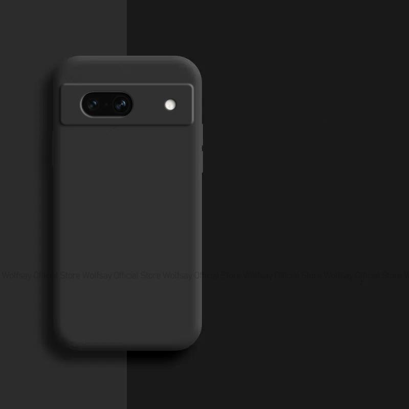 For Google Pixel 8A Case Google Pixel 8A 7A 6A 6 7 8 Pro Cover Cases Shockproof Liquid Silicone Phone Cover For Google Pixel 8A