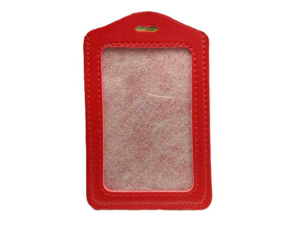 PU Card Case Holder Portable Fashion Bus Card  Identity Badge Credit Card Protecter