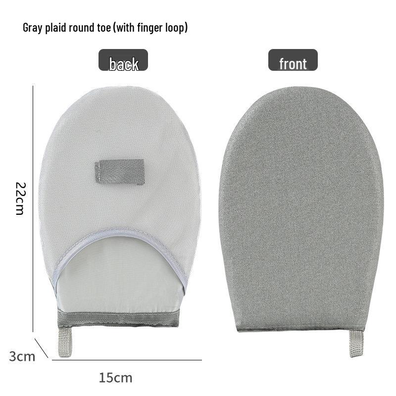 Compact Ironing Board with Anti-Scald Gloves and Heat Resistant Pad